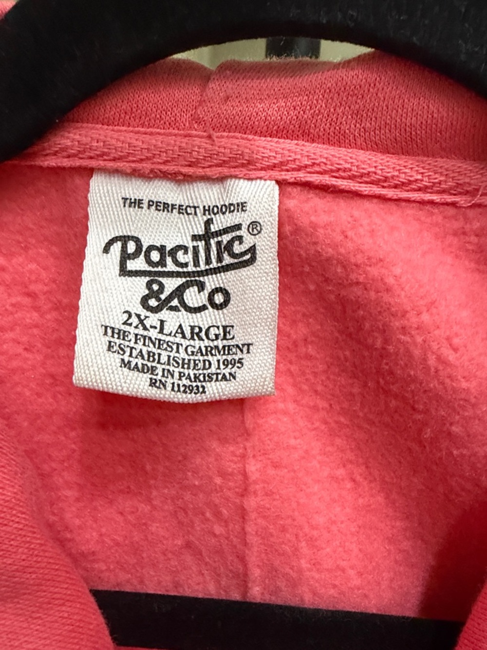 Pacifica Coral Pink Women's Hoodie Sweater